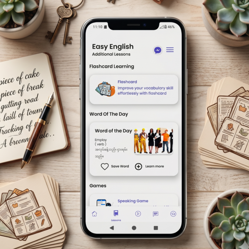 English English - English For Myanmar